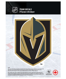 VEGAS GOLDEN KNIGHTS 5" X 7" NHL TEAM DECAL