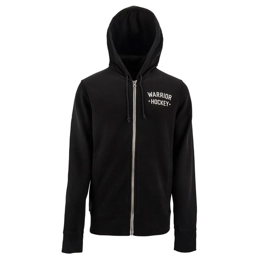 WARRIOR MEN'S STREET ZIP HOODIE - BLACK