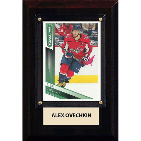 WASHINGTON CAPITALS NHL CARD PLAQUE 4X6 - ALEX OVECHKIN