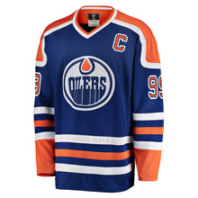 WAYNE GRETZKY EDMONTON OILERS FANATICS MEN'S HERITAGE BREAKAWAY JERSEY