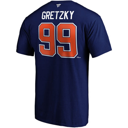 WAYNE GRETZKY EDMONTON OILERS FANATICS MEN'S HERITAGE T SHIRT