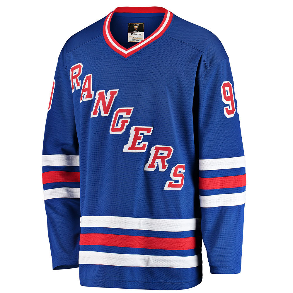 WAYNE GRETZKY NEW YORK RANGERS FANATICS MEN'S HERITAGE BREAKAWAY JERSEY