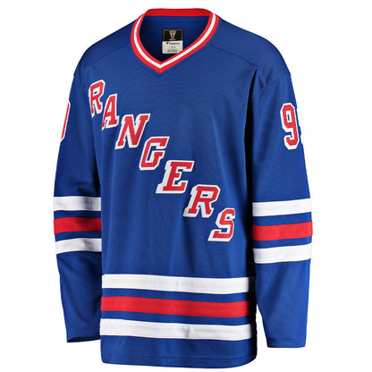 WAYNE GRETZKY NEW YORK RANGERS FANATICS MEN'S HERITAGE BREAKAWAY JERSEY