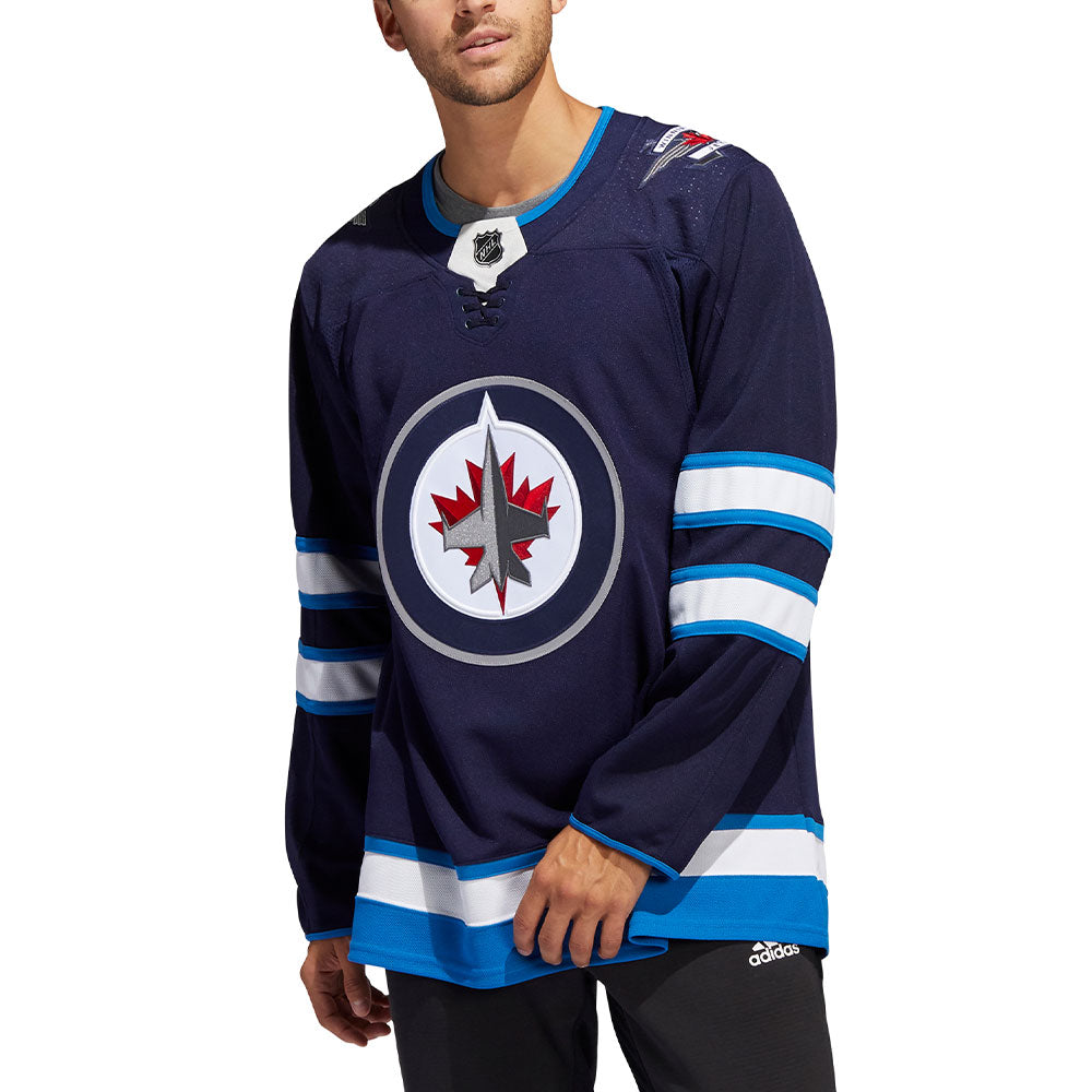 Winnipeg Jets Adidas Primegreen Authentic NHL Hockey Jersey / Home / S/46