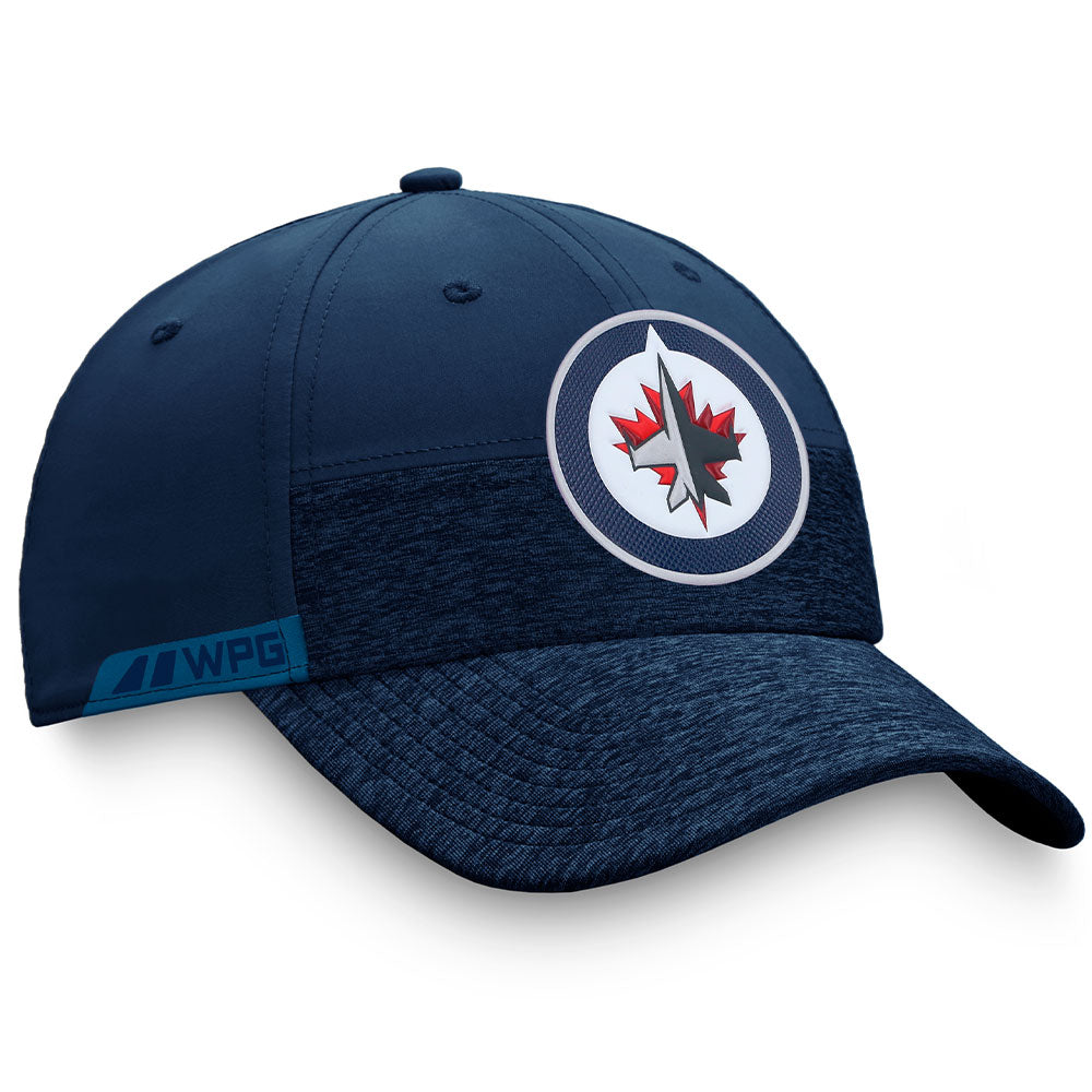 WINNIPEG JETS FANATICS MEN'S AP LOCKER ROOM STRUCTURED STRETCH FLEX HAT