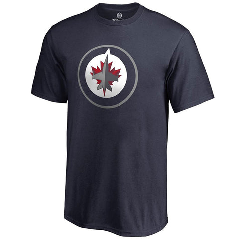 WINNIPEG JETS FANATICS MEN'S PRIMARY LOGO SHIRT