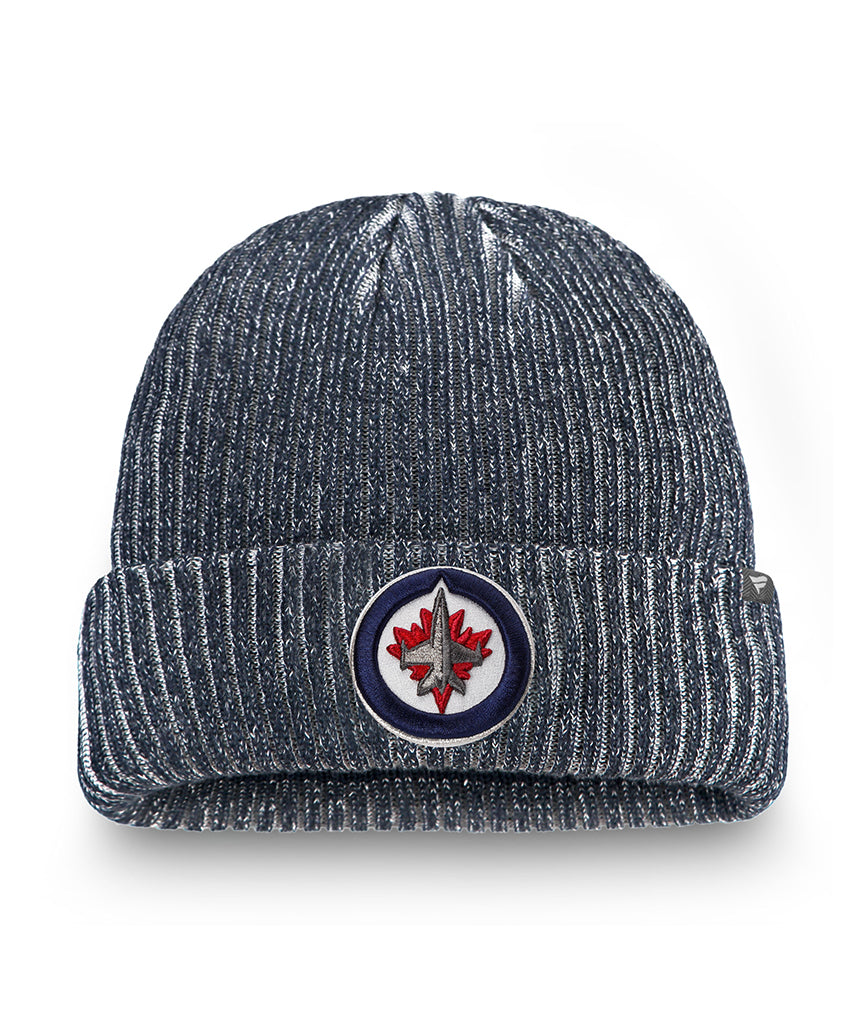 WINNIPEG JETS FANATICS MEN'S RINKSIDE CUFFED BEANIE TOQUE