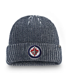 WINNIPEG JETS FANATICS MEN'S RINKSIDE CUFFED BEANIE TOQUE