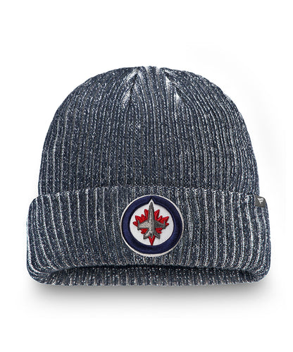 WINNIPEG JETS FANATICS MEN'S RINKSIDE CUFFED BEANIE TOQUE