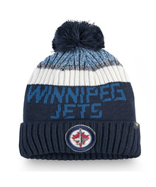 WINNIPEG JETS FANATICS MEN'S RINKSIDE GOALIE POM BEANIE TOQUE