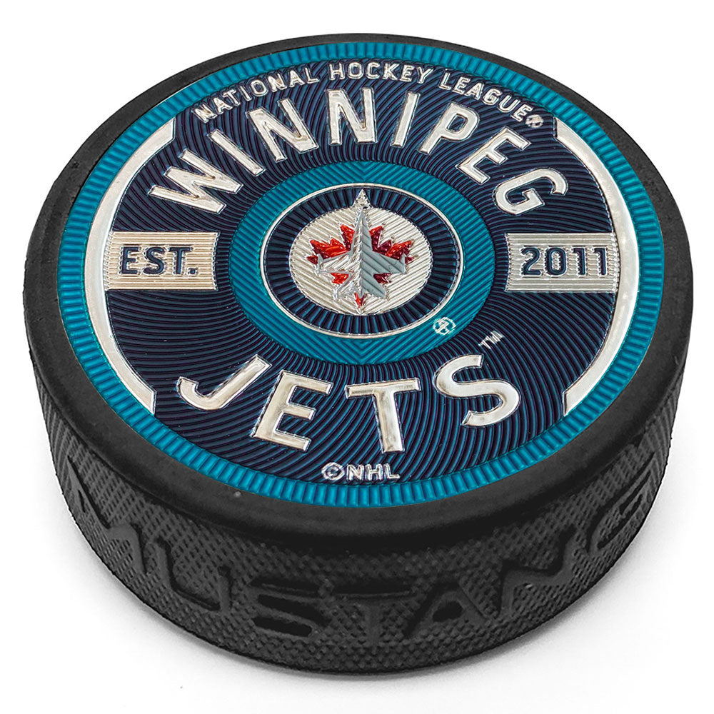 WINNIPEG JETS TRIMFLEXX GEAR PUCK