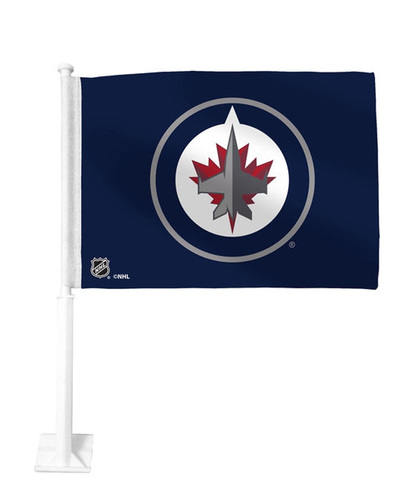 WINNIPEG JETS CAR FLAG