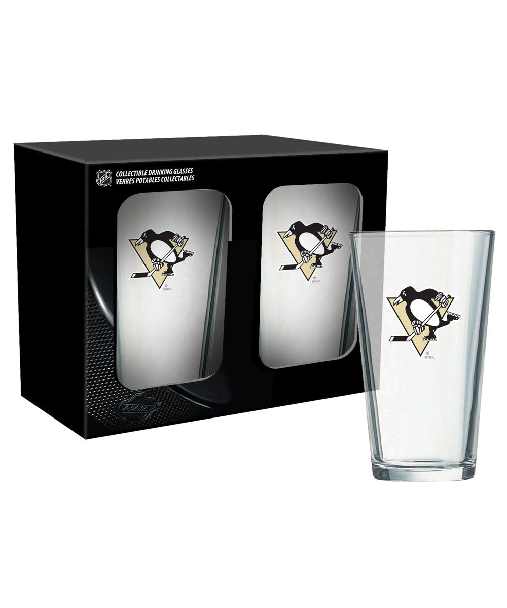 Pittsburgh Penguins 2Pk 16Oz Mixing Glass Set