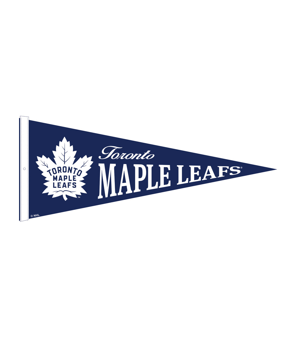 The Sports Vault Toronto Maple Leafs Pennant