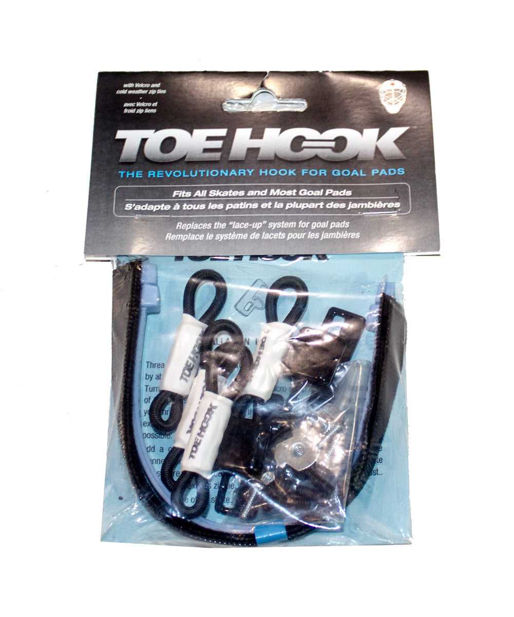 thumbnail interactive-video image 1 of Hockey Goalie Toe Hook Elastic Replacement Kit – Bungee Style – Made In Canada 1 of 3