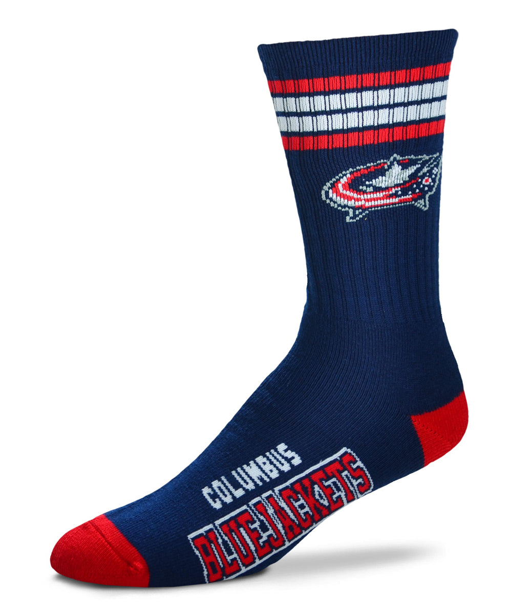 G-Iii Columbus Blue Jackets 4 Stripe Deuce Men'S Socks