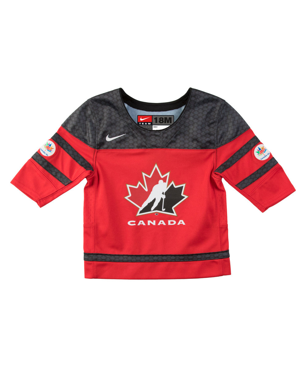 Nike Team Canada 2016 Replica Hockey Red Infant Jersey